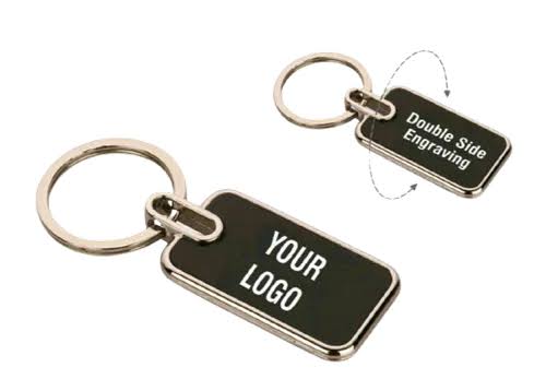 Metal Plate LW Keychain