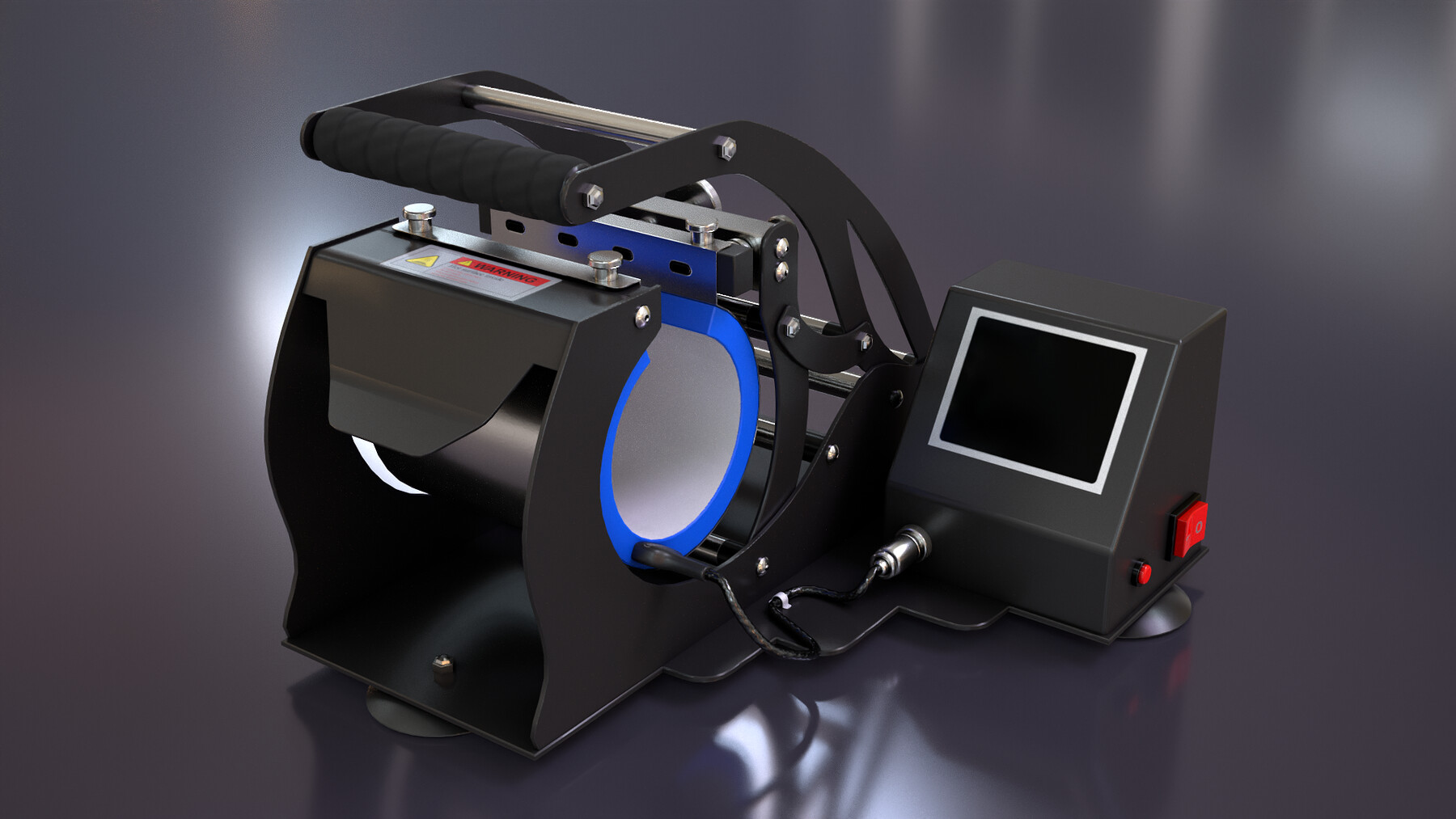 Touch Screen Mug Press